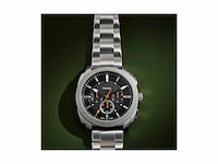 Fossil fs6095 heren horloge 44mm zilverkleurig - afbeelding 3 van  3