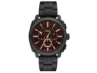 Fossil fs6097 heren horloge 44mm zwart - afbeelding 1 van  3