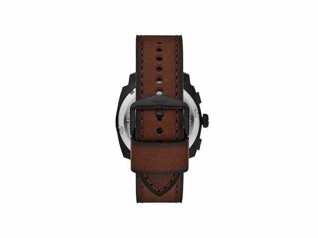 Fossil fs6101 heren horloge 44mm bruin - afbeelding 2 van  3