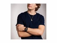 Fossil fs6101 heren horloge 44mm bruin - afbeelding 3 van  3