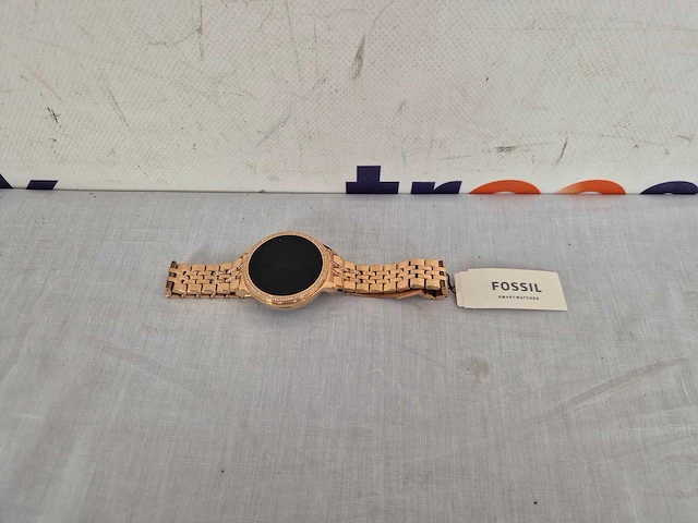 Fossil gen 5e ftw6073 dames smartwatch - 42 mm - roségoud - afbeelding 2 van  2