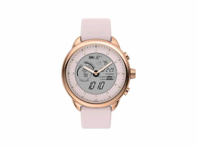 Fossil gen 6 ftw7080 hybrid smartwatch dames - 44 mm - afbeelding 1 van  2