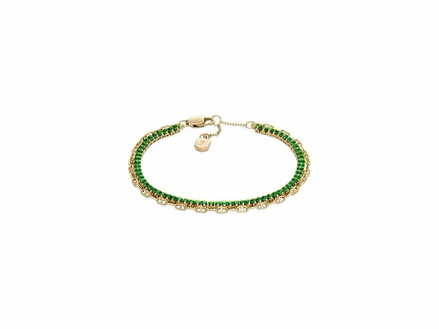 Fossil heritage vrouwen armband goudkleurig - afbeelding 1 van  4