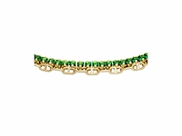 Fossil heritage vrouwen armband goudkleurig - afbeelding 2 van  4