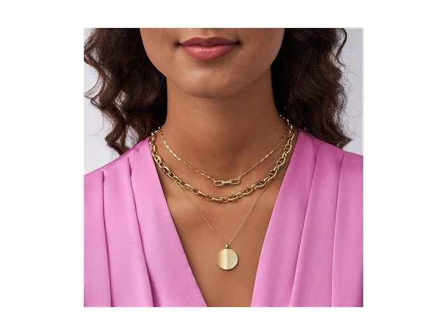 Fossil jf04534710 dames collier goudkleurig - afbeelding 3 van  5