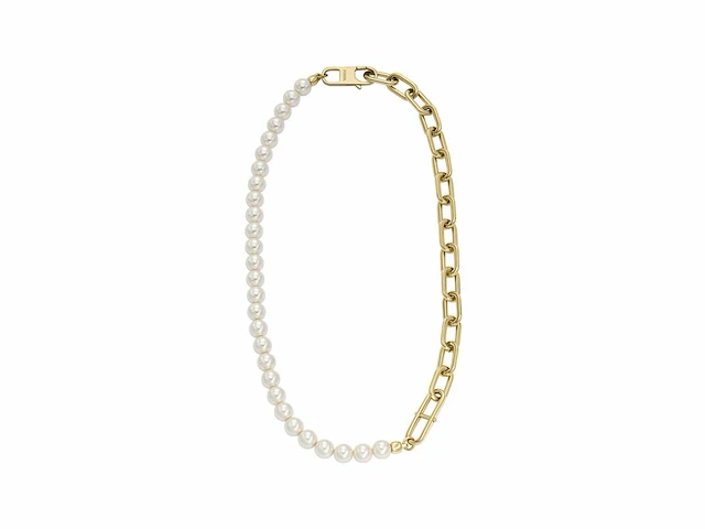 Fossil jf04727710 dames collier goudkleurig - afbeelding 1 van  3