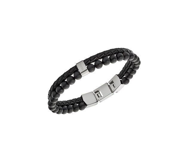 Fossil mens vintage casual jf02763040 heren armband 180 mm - afbeelding 3 van  4