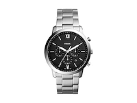 Fossil neutra fs5384 heren horloge zilver - afbeelding 1 van  2