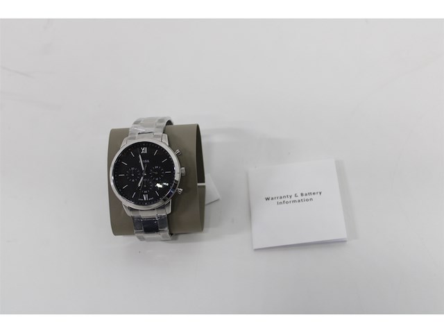 Fossil neutra fs5384 heren horloge zilver - afbeelding 3 van  3