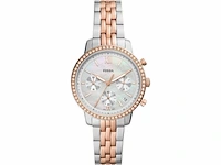 Fossil neutra horloge voor dames quartz chronograaf uurwerk - afbeelding 1 van  5