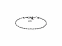 Fossil roestvrij stalen herenarmband met karabijnsluiting of vouwsluiting - afbeelding 1 van  4