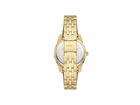 Fossil scarlette horloge voor dames kwartsuurwerk met roestvrij stalen of leren band grijstint - afbeelding 2 van  3