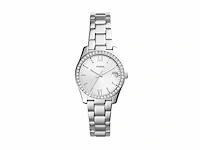 Fossil scarlette mini es4317 dames horloge zilver - afbeelding 1 van  1