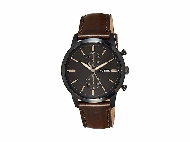 Fossil townsman horloge bruin - afbeelding 1 van  1