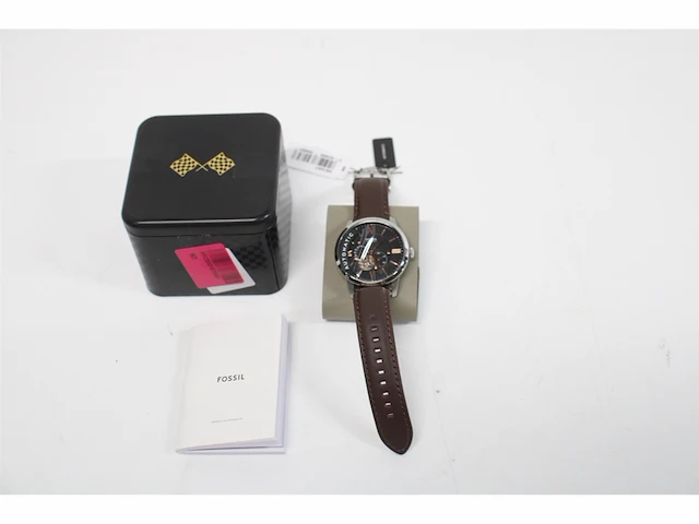 Fossil townsman me3061 herenhorloge 44 mm zilverkleurig - afbeelding 2 van  3
