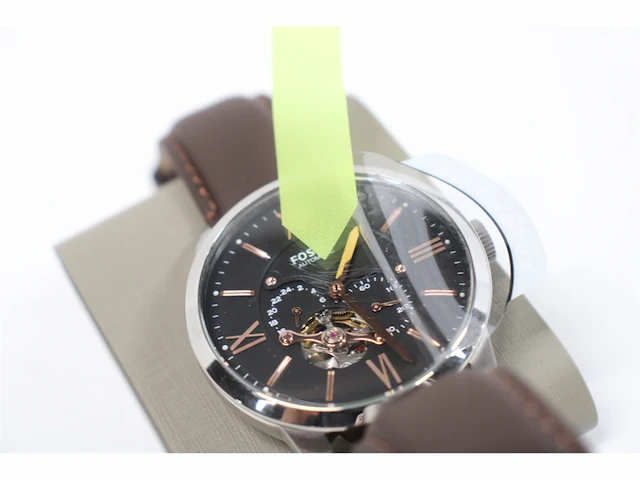 Fossil townsman me3061 herenhorloge 44 mm zilverkleurig - afbeelding 3 van  3