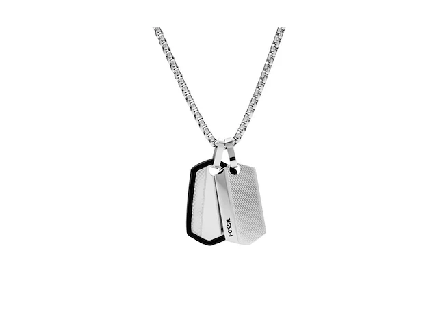 Fossil vintage casual jf03996040 herenketting - afbeelding 1 van  2
