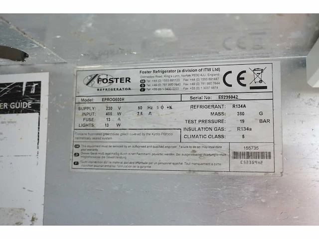 Foster - koelkast - afbeelding 6 van  8