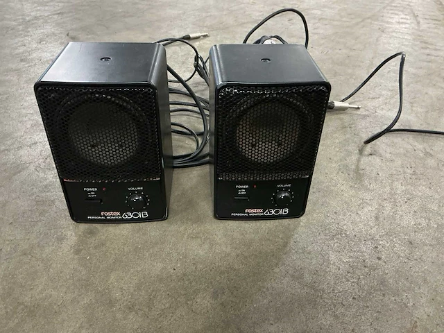 Fostex 6301bx speaker (2x) - afbeelding 1 van  6