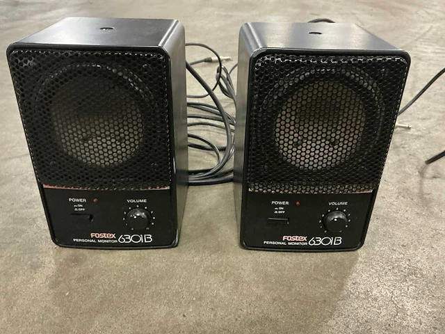 Fostex 6301bx speaker (2x) - afbeelding 3 van  6