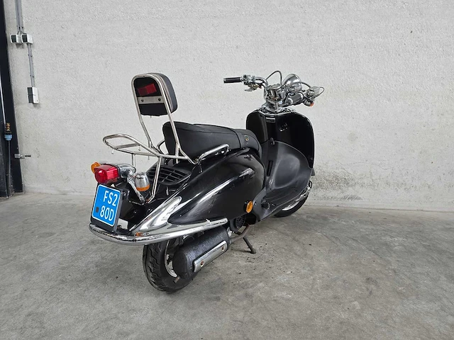 Fosti - snorscooter - grande retro - 4t 25km uitvoering fs280d - afbeelding 5 van  7