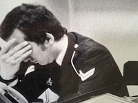 Foto afbeelding in lijst, voorstelling politiebureau warmoesstraatr, peter martens - afbeelding 4 van  7
