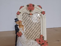 Fotolijst bruidspaar nr kl162 aantal 1 stuks. - afbeelding 2 van  3