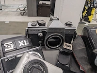 Fototoestellen + benodigdheden., canon, pratica, olimpus - afbeelding 6 van  20