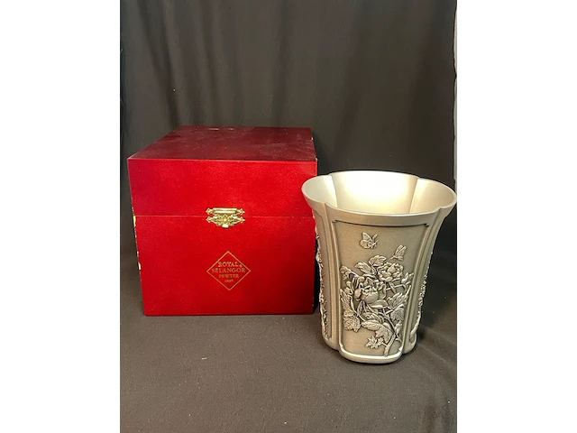 Four seasons champagne ice bucket - royal selangor pewter - afbeelding 1 van  6