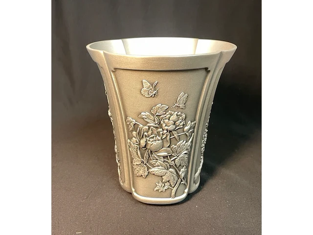 Four seasons champagne ice bucket - royal selangor pewter - afbeelding 4 van  6