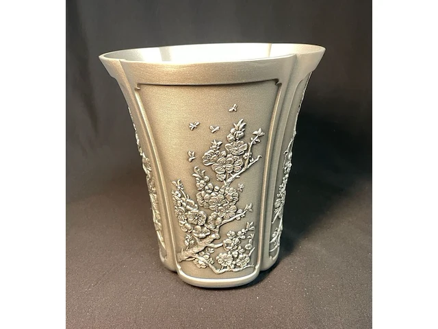 Four seasons champagne ice bucket - royal selangor pewter - afbeelding 5 van  6