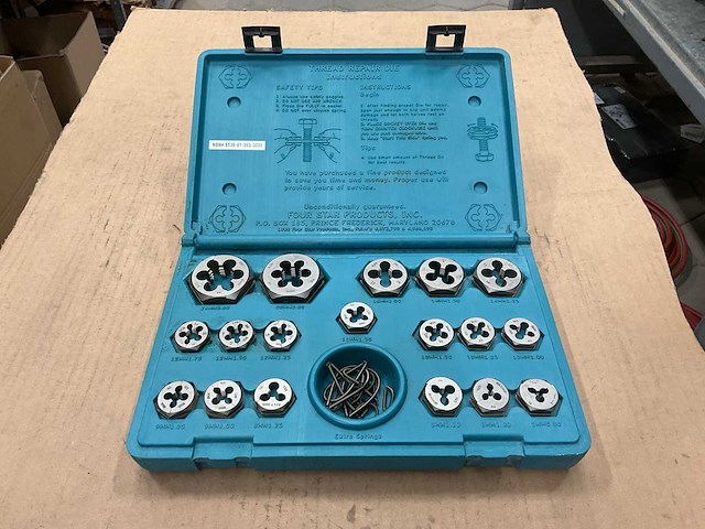 Four star metric s1991m thread chaser repair kit - afbeelding 2 van  4