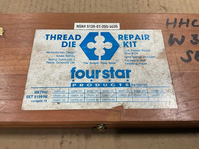 Four star thread repair kit - afbeelding 4 van  5