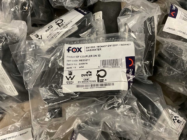 Fox ef coupler dn 32 me03211 partij elektrolas moffen - afbeelding 4 van  4