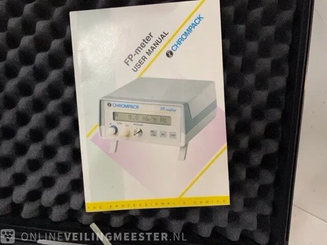 Fp meter chrompack, fp 407 - afbeelding 3 van  5