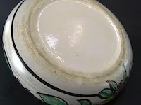Fraai gevormde plateel vaas - afbeelding 5 van  5