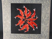Fraai kunstwerk (geborduurd?) - afbeelding 1 van  5