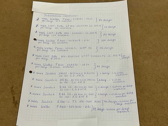 Fraisa - partij boren, kernkoppen en toebehoren - afbeelding 21 van  31