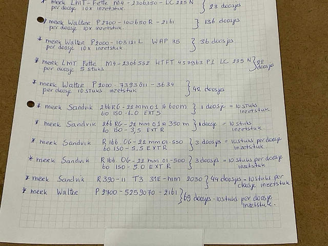Fraisa - partij boren, kernkoppen en toebehoren - afbeelding 24 van  31