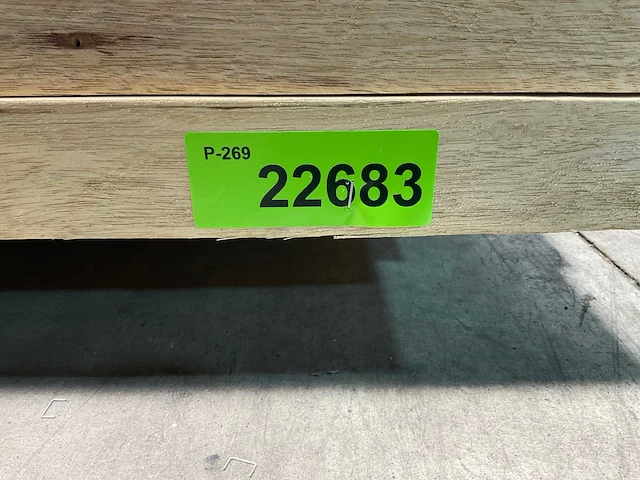 Fraké balk - 450x10,5x5 cm (14x) - afbeelding 7 van  7