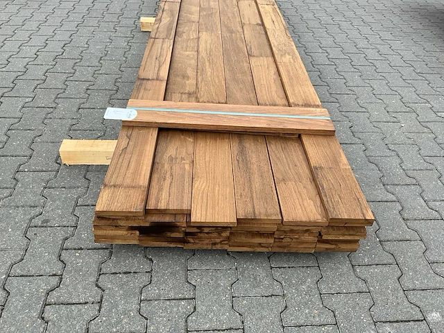 Frake geschaafde plank (3050x140x18mm) (38x) - afbeelding 3 van  4