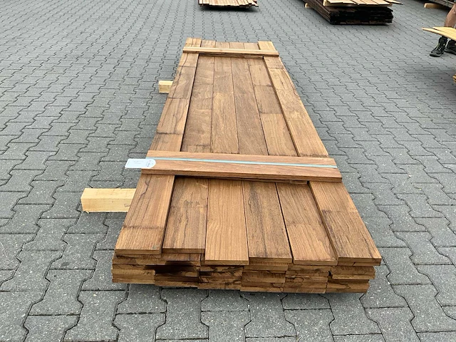 Frake geschaafde plank (3050x140x18mm) (38x) - afbeelding 4 van  4