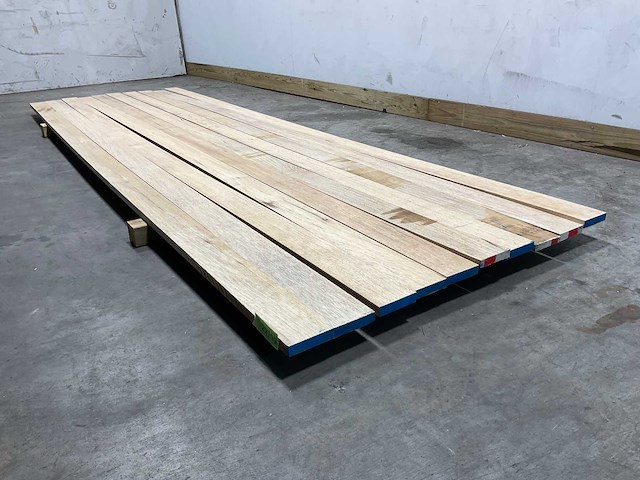 Fraké plank - 360x10,5x2,3 cm (10x) - afbeelding 1 van  7