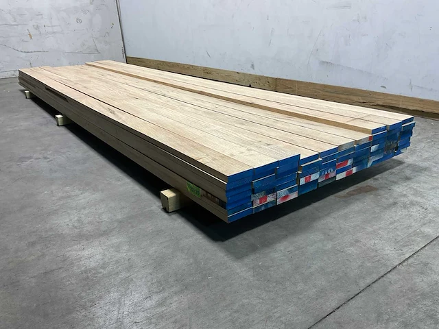 Fraké plank - 390x10,5x2,3 cm (31x) - afbeelding 1 van  7