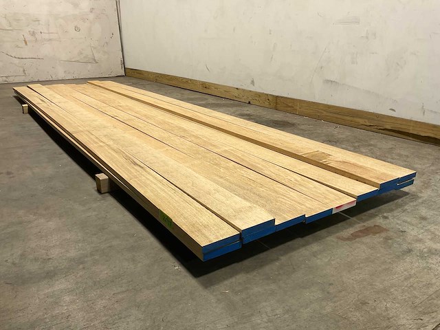 Fraké plank - 390x13x2,3 cm (12x) - afbeelding 1 van  7