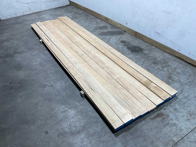 Fraké plank - 390x13x2,3 cm (12x) - afbeelding 3 van  7