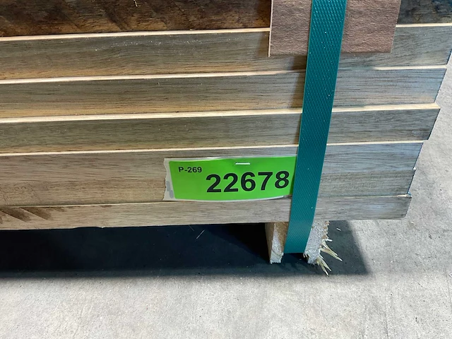 Fraké plank - 395x15,5x2,3 cm (22x) - afbeelding 7 van  7