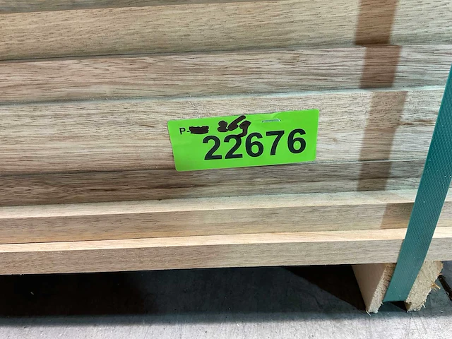 Fraké plank - 455x15,5x2,3 cm (20x) - afbeelding 7 van  8