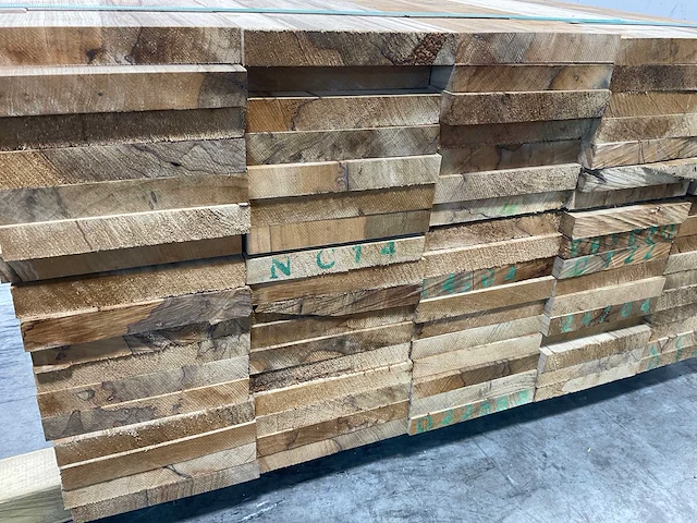 Fraké plank 240x20,5x3 cm (10x) - afbeelding 3 van  6