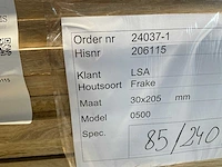 Fraké plank 240x20,5x3 cm (10x) - afbeelding 5 van  6